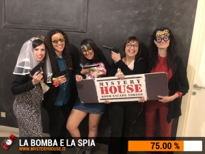 escape room mystery house torino La Bomba e la Spia