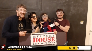 escape room mystery house torino La Bomba e la Spia