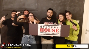 escape room mystery house torino La Bomba e la Spia