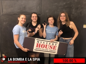 escape room mystery house torino La Bomba e la Spia