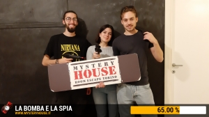 escape room mystery house torino La Bomba e la Spia