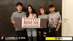 escape room mystery house torino La Bomba e la Spia