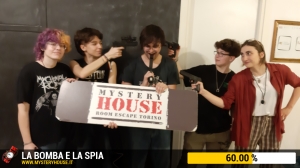 escape room mystery house torino La Bomba e la Spia