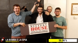 escape room mystery house torino La Bomba e la Spia