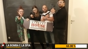 escape room mystery house torino La Bomba e la Spia