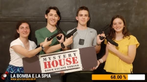 escape room mystery house torino La Bomba e la Spia