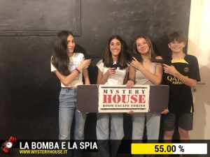 escape room mystery house torino La Bomba e la Spia