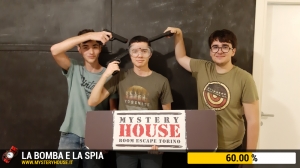escape room mystery house torino La Bomba e la Spia