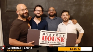 escape room mystery house torino La Bomba e la Spia