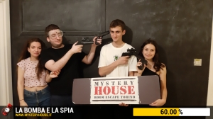 escape room mystery house torino La Bomba e la Spia