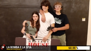 escape room mystery house torino La Bomba e la Spia