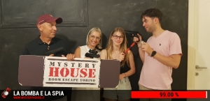 escape room mystery house torino La Bomba e la Spia