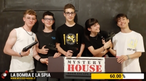 escape room mystery house torino La Bomba e la Spia