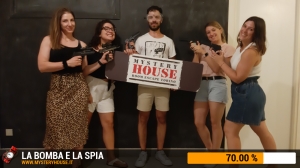 escape room mystery house torino La Bomba e la Spia