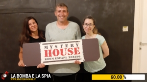 escape room mystery house torino La Bomba e la Spia