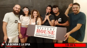 escape room mystery house torino La Bomba e la Spia