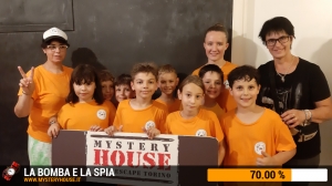 escape room mystery house torino La Bomba e la Spia