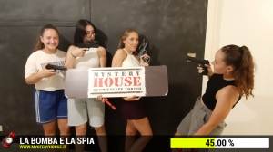 escape room mystery house torino La Bomba e la Spia