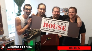 escape room mystery house torino La Bomba e la Spia