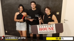escape room mystery house torino La Bomba e la Spia