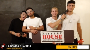 escape room mystery house torino La Bomba e la Spia