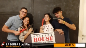 escape room mystery house torino La Bomba e la Spia