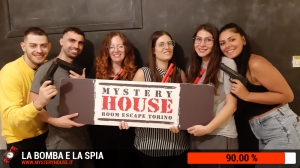 escape room mystery house torino La Bomba e la Spia