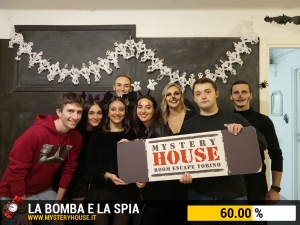 escape room mystery house torino La Bomba e la Spia
