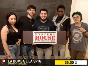 escape room mystery house torino La Bomba e la Spia