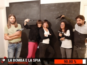 escape room mystery house torino La Bomba e la Spia
