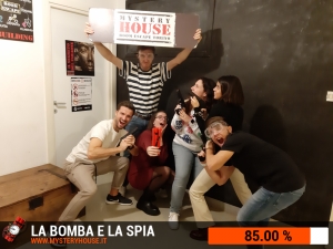 escape room mystery house torino La Bomba e la Spia