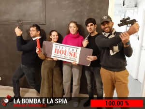 escape room mystery house torino La Bomba e la Spia