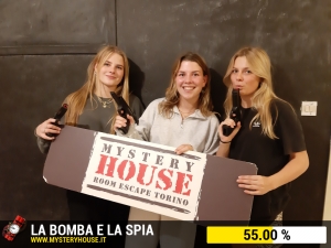 escape room mystery house torino La Bomba e la Spia