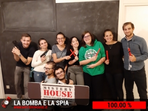 escape room mystery house torino La Bomba e la Spia