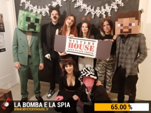 escape room mystery house torino La Bomba e la Spia