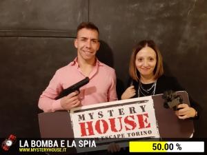 escape room mystery house torino La Bomba e la Spia