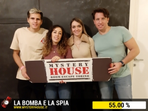escape room mystery house torino La Bomba e la Spia