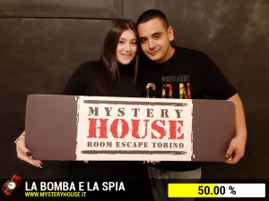 escape room mystery house torino La Bomba e la Spia