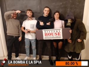 escape room mystery house torino La Bomba e la Spia