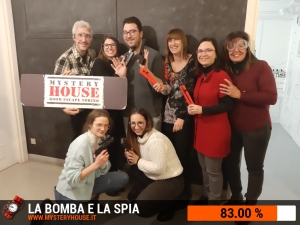 escape room mystery house torino La Bomba e la Spia