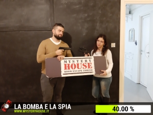 escape room mystery house torino La Bomba e la Spia