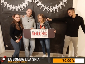 escape room mystery house torino La Bomba e la Spia