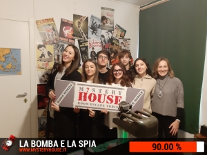 escape room mystery house torino La Bomba e la Spia