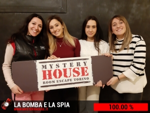 escape room mystery house torino La Bomba e la Spia