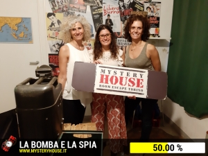 escape room mystery house torino La Bomba e la Spia