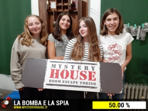 escape room mystery house torino La Bomba e la Spia