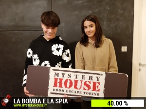 escape room mystery house torino La Bomba e la Spia