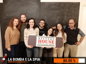 escape room mystery house torino La Bomba e la Spia