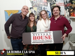 escape room mystery house torino La Bomba e la Spia