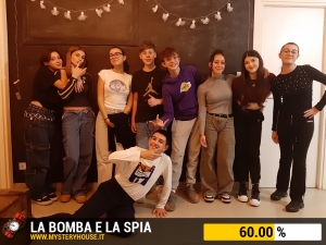 escape room mystery house torino La Bomba e la Spia